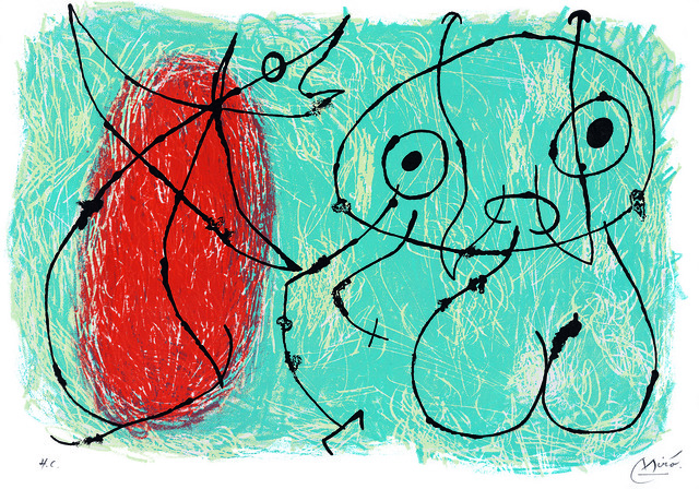 Joan Miró, ‘Le Lèzard aux Plumes d'Or’, 1971, Wallector