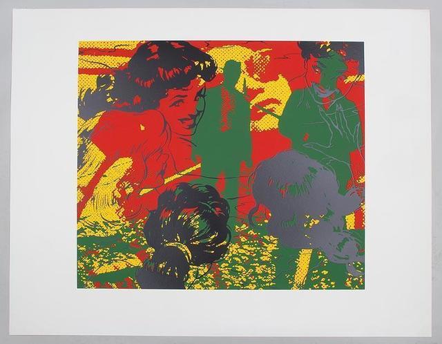 Jerry Kearns, ‘"Detente" Jerry Kearns Pop Art Silkscreen Screenprint’, 1992, Lions Gallery