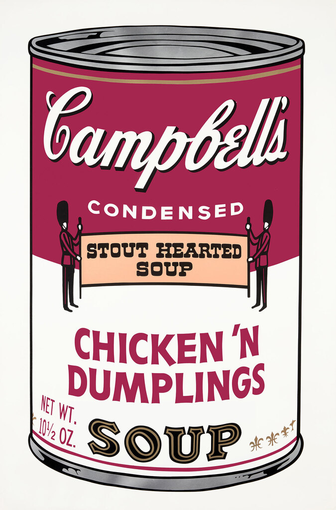Andy Warhol - Chicken 'N Dumplings, from Campbell's Soup II (F. & S. 58)