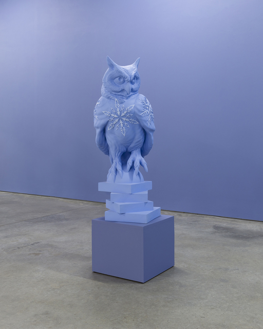 Sandy Skoglund, ‘Owl # 3’, 2017, Sculpture, Digital sculpture cast in polyester resin, RYAN LEE