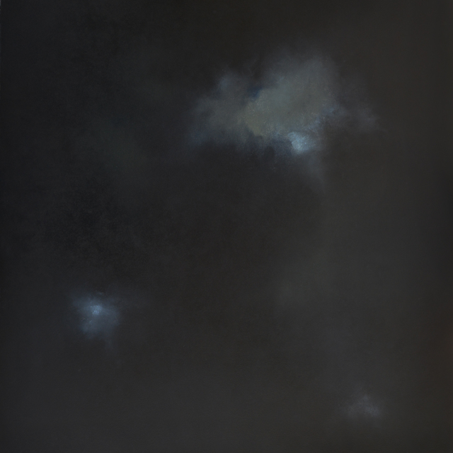 Kerstin Paillard, ‘Looking for Northern Lights II’, 2018, Painting, Pigments on canvas, BBA Gallery