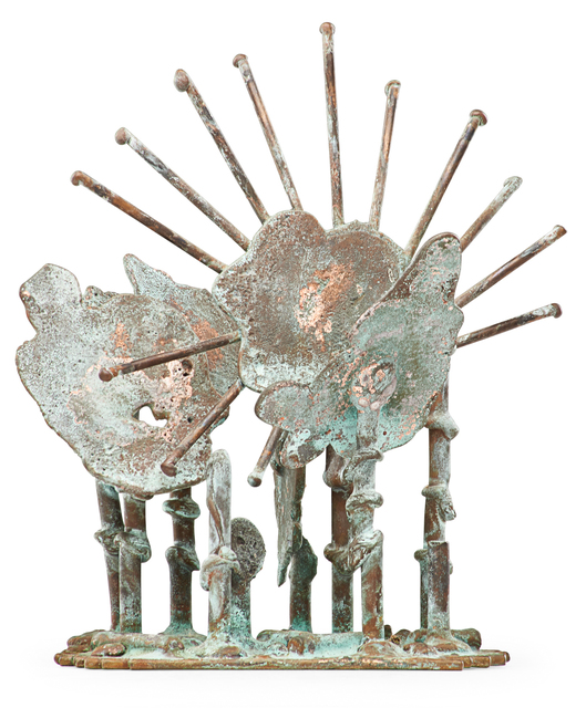 Klaus Ihlenfeld, ‘Starburst, Berks County, PA’, 2010s, Sculpture, Oxidized phosphor bronze, Rago/Wright