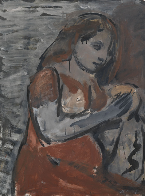 Maurice Cockrill, ‘Study for yield (0078-9)’, 1987, Drawing, Collage or other Work on Paper, Oil on paper, Waterhouse & Dodd