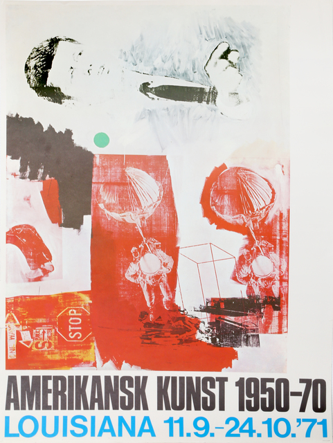 Robert Rauschenberg, ‘Amerikansk Kunst Louisiana Museum Exhibition’, 1971, RoGallery
