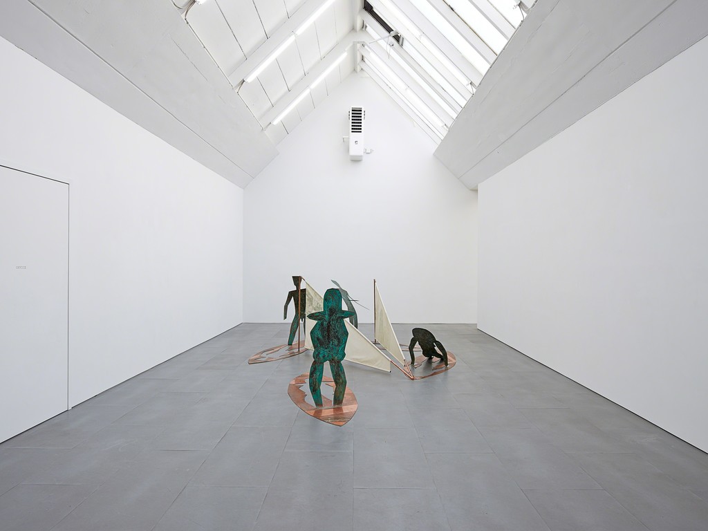 Caroline Mesquita, Windsurfers, 2015, Exhibition view Caroline Mesquita, Windsurfers, 2015, Exhibition view