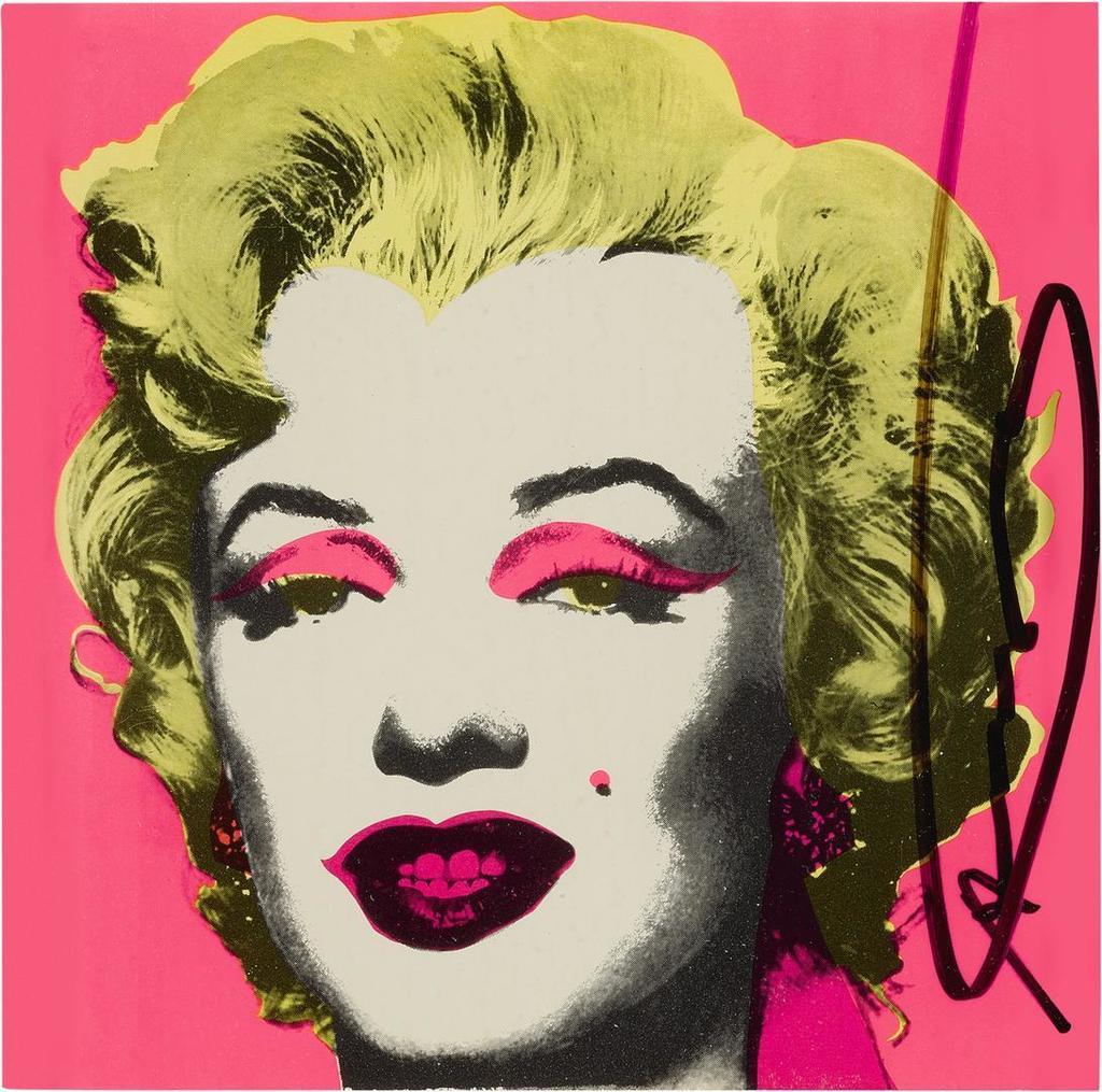 Andy Warhol - Marilyn (Invitation) (Not in Feldman & Schellmann)