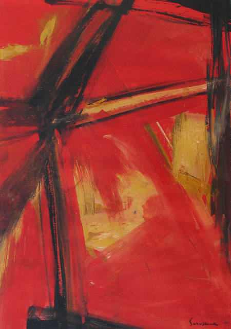 Sueo Serisawa, ‘Abstract’, ca. 1955, Caldwell Gallery Hudson