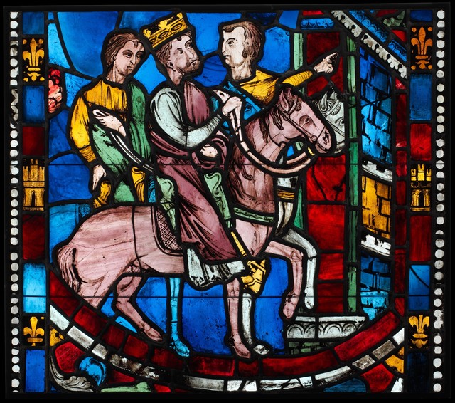 Unknown French, ‘Theodosius Arrives at Ephesus, from a Scene from the Legend of the Seven Sleepers of Ephesus’, ca. 1200–1210, The Metropolitan Museum of Art