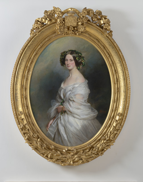 Franz Xaver Winterhalter, ‘A Portrait of a Lady (thought to be Therese Freifrau Von Bethmann, nee Freiin Vrints V Treuenfeld)’, 1850, Robilant + Voena