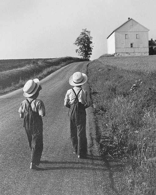 George Tice, ‘Two Amish Boys, Lancaster, PA’, 1961, Photography, Silver Gelatin, Gallery 270