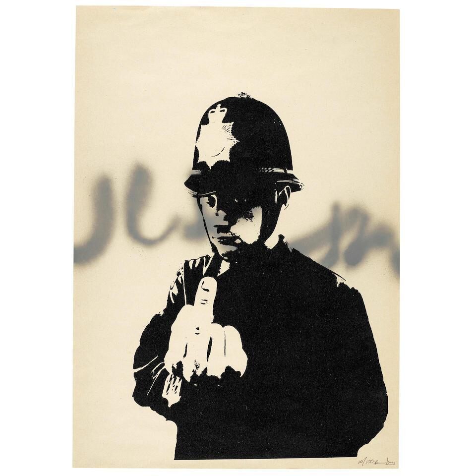 Banksy - Rude Copper