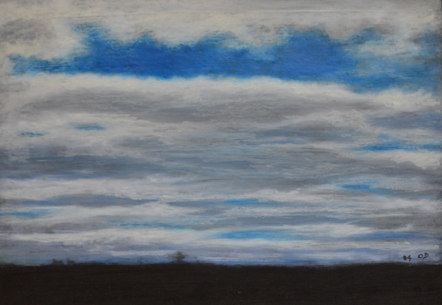 Myong Hi Kim, ‘Siberian Route’, 2004, Painting, Oil pastel on chalkboard, Art Projects International