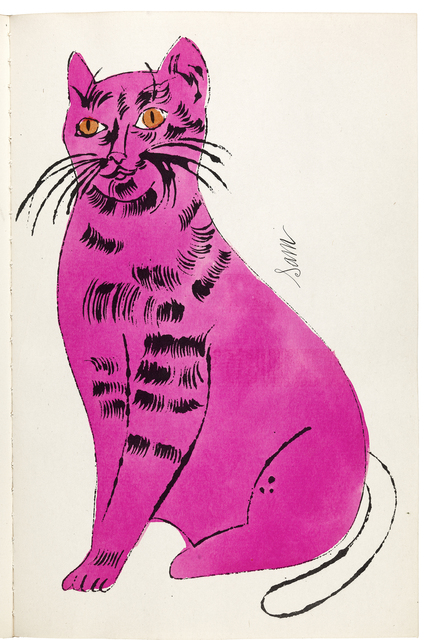 Andy Warhol, ‘25 Cats Name Sam and One Blue Pussy’, 1954, Williams College Museum of Art
