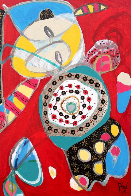 Méné, ‘Série "Métamorphoses" n°6’, 2019, Painting, Mixed media on canvas, OH GALLERY