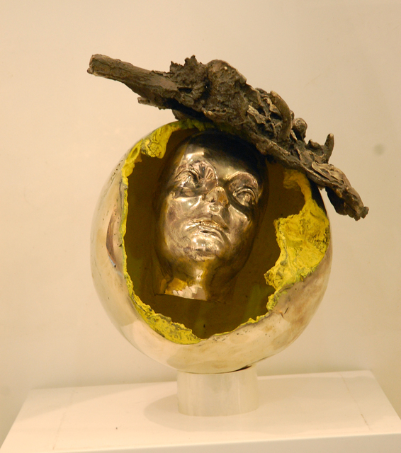 Igael Tumarkin, ‘Astronaut’, ca. 1990, Sculpture, Steel, Dan Gallery