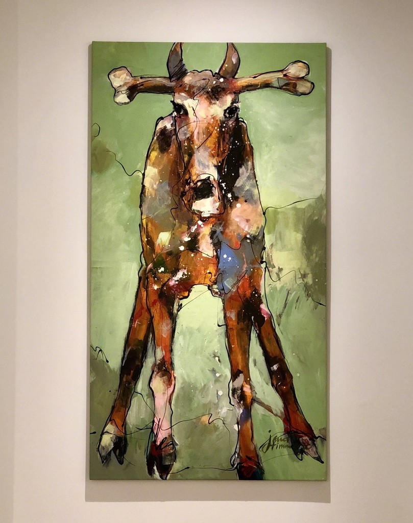 "Moose Calf" by Dutch artist, Janet Timmerije "Moose Calf" by Dutch artist, Janet Timmerije