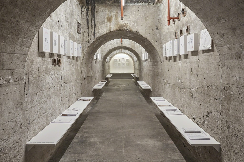 Aliza Shvarts, Anthem, 2019, installation view, In Practice: Other Objects, SculptureCenter, New York, 2019. Sexual assault evidence collection kit exterior containers, reproductions of sexual assault evidence collection kit interior contents, white envelopes, clear plastic bags, white and brown paper bags, paper bindle, scans, 8.5 x 11 x 2-inch set-up boxes, inked prints on paper. Dimensions variable. Courtesy the artist. Photo: Kyle Knodell Aliza Shvarts, Anthem, 2019, installation view, In Practice: Other Objects, SculptureCenter, New York, 2019. Sexual assault evidence collection kit exterior containers, reproductions of sexual assault evidence collection kit interior contents, white envelopes, clear plastic bags, white and brown paper bags, paper bindle, scans, 8.5 x 11 x 2-inch set-up boxes, inked prints on paper. Dimensions variable. Courtesy the artist. Photo: Kyle Knodell