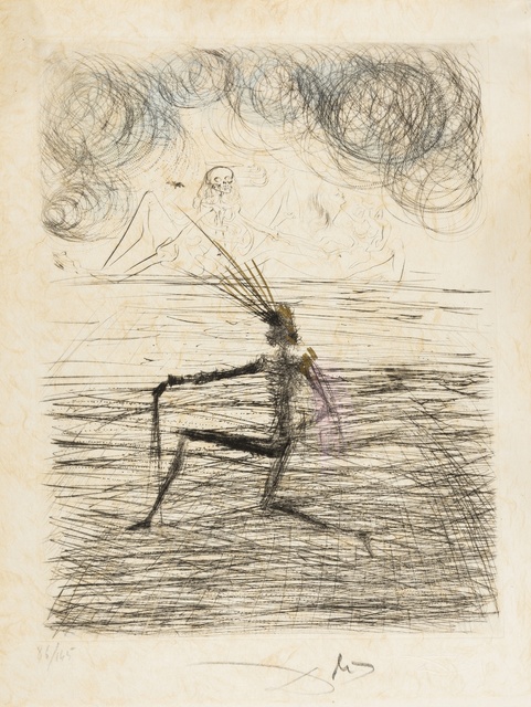 Salvador Dalí, ‘Chevalier à genou (Field 69-1K; M&L 305k)’, 1968/1969, Forum Auctions