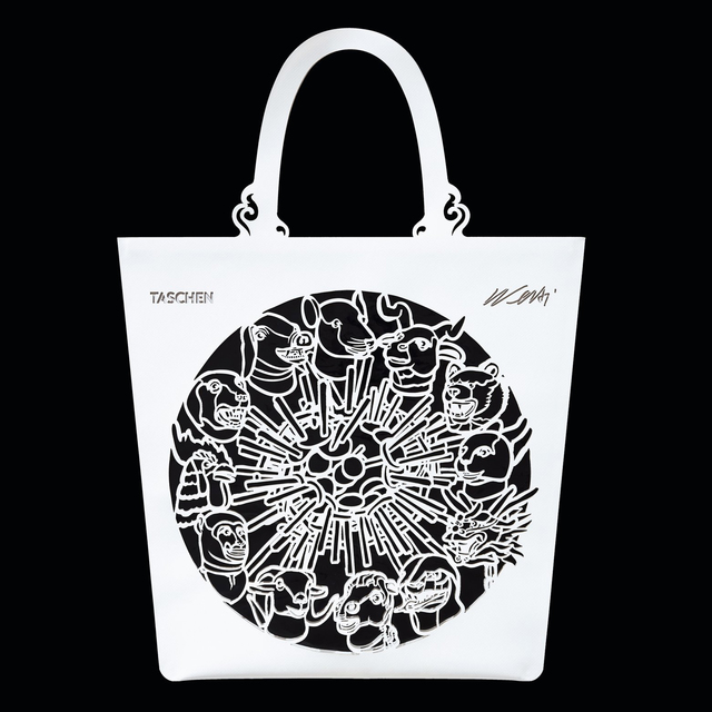 Ai Weiwei, ‘The China Bag (Zodiac) Bag’, 2020, Fashion Design and Wearable Art, Red PVC bag with transparent inlay, Artware Editions