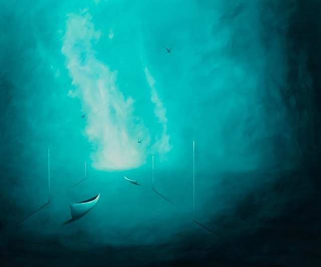 Ernesto Morales, ‘Seas’, 2010-2014, Painting, Oil on canvas, Galleria Punto Sull'Arte