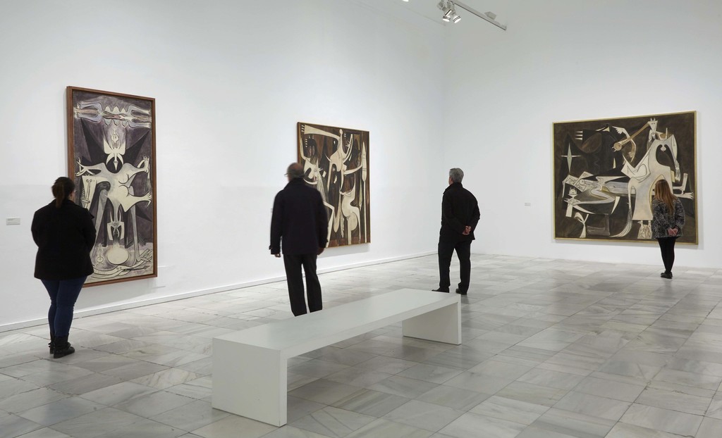 Installation view of "Wilfredo Lam" at Museo Reina Sofía, Madrid (2016) Installation view of "Wilfredo Lam" at Museo Reina Sofía, Madrid (2016)