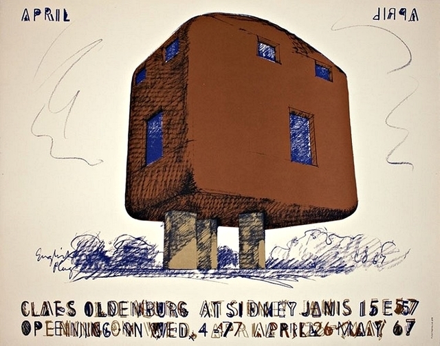 Claes Oldenburg, ‘Claes Oldenburg at Sidney Janis 15 E 57 Opening, May 1967 Gallery Poster HOLIDAY SALE TAKE 20% OFF NEXT THREE WEEKS’, 1967, David Lawrence Gallery