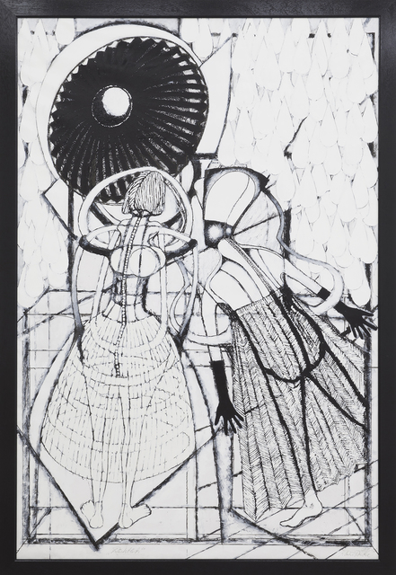 Klaus Rinke, ‘Looking back into the theater of human history’, 2016, Thomas Brambilla