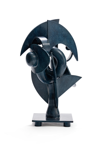 Edoardo Villa, ‘Blue Abstract Form’, 2001, Strauss & Co