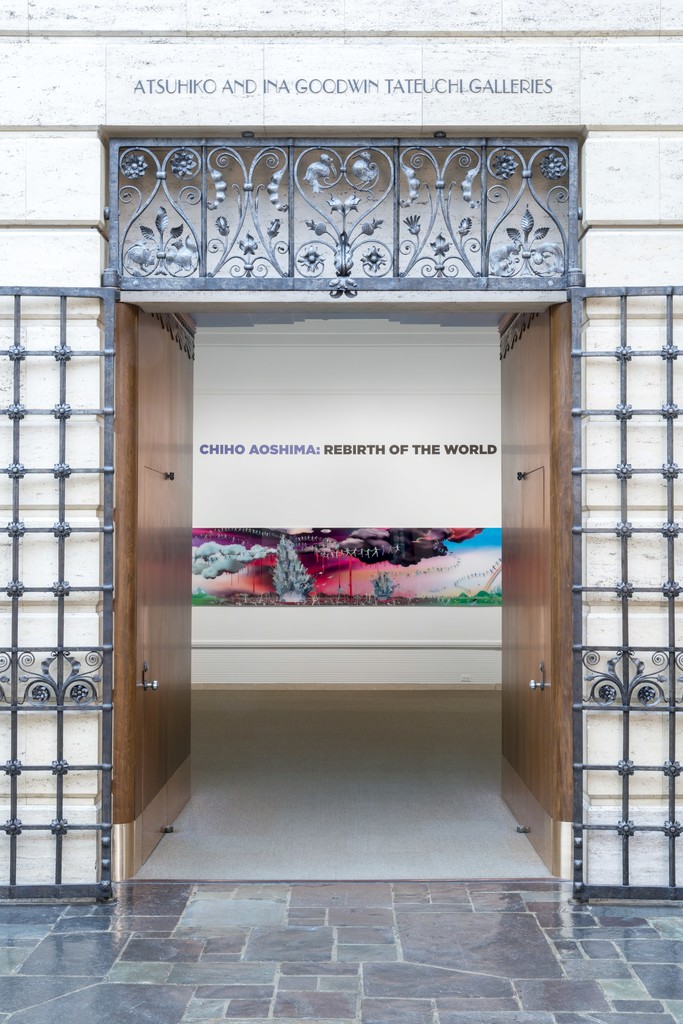 Installation view of Chiho Aoshima: Rebirth of the World, 2015. Photo Joshua White, courtesy of Seattle Art Museum. Installation view of Chiho Aoshima: Rebirth of the World, 2015. Photo Joshua White, courtesy of Seattle Art Museum.