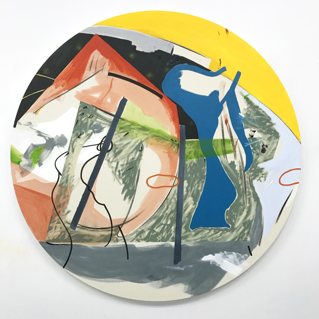 Trevor Kiernander, ‘Le dejeuner sur l’herbe’, 2021, Painting, Oil, acrylic, charcoal, and oil stick on canvas, Art Mûr