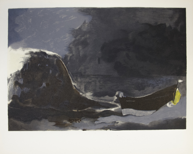 Georges Braque, ‘Marine Noir’, 1960, Print, Lithgraph, Studio Shop Gallery
