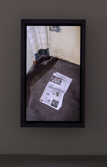 Siebren Versteeg, ‘Today's Paper’, 2011, Sculpture, Internet connected computer program, bitforms gallery