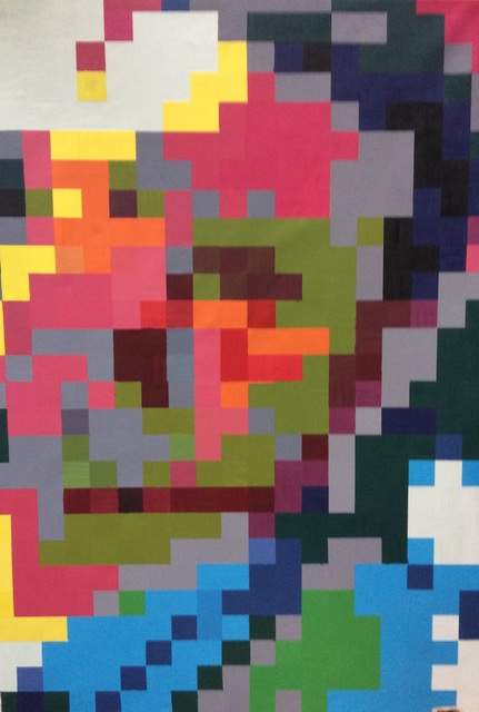 Jan De Schutter, ‘PixelPainting #11’, 2019, Painting, Acryl on canvas, Maggio Art Consultancy