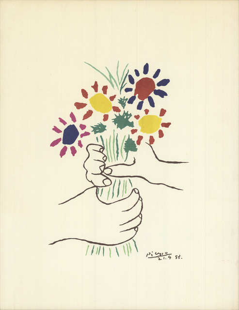 Pablo Picasso | Bouquet of Peace (1958) | Artsy