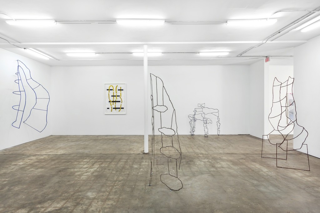 Dominique Labauvie, Material Catch, Installation view Dominique Labauvie, Material Catch, Installation view