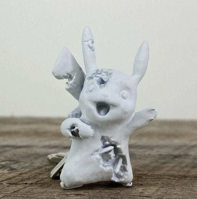 Daniel Arsham, ‘Daniel Arsham Pokemon Pikachu Sculpture Crystallized Rare Contemporary Urban Art ’, 2021, Ephemera or Merchandise, Plaster, Ceramic and Crystal., New Union Gallery