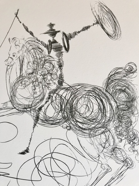 Salvador Dalí, ‘Don quichotte’, 1987, ByNewArt