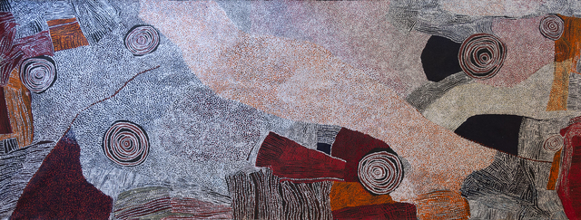 Bill Whiskey Tjapaltjarri, ‘Rockholes Near the Olgas’, 2007, Nanda\Hobbs