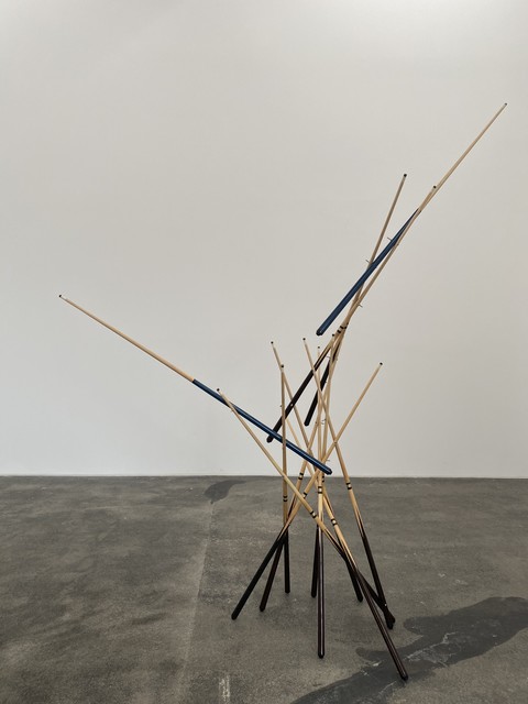 Dario Escobar, ‘Escultura Transparente XVIII’, 2015, Sculpture, Wood, vulcanized rubber and steel, Nils Stærk