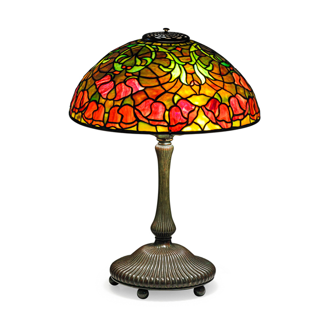 Tiffany Studios, ‘Bellflower Table Lamp, New York’, Early 20th C., Rago/Wright