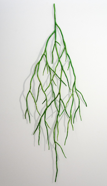 Shayne Dark, ‘Bough Laden With Candy Apple Green’, 2019, Sculpture, Powder coated steel, Oeno Gallery