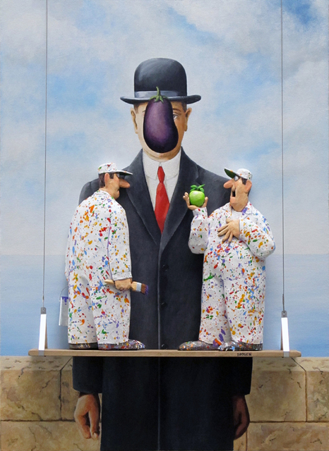 Stephen Hansen, ‘The Son of Man (Renee Magritte)’, 2015, Zenith Gallery