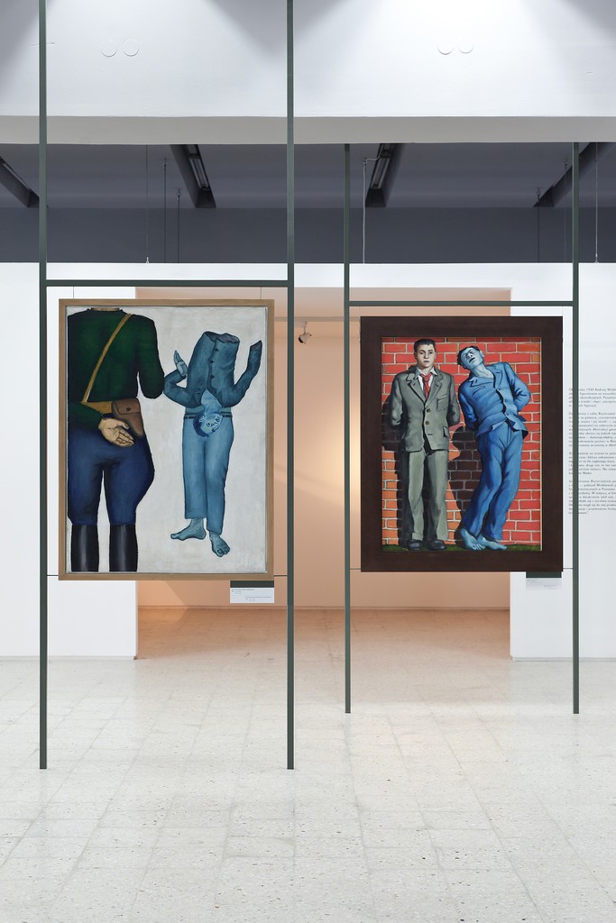 “Andrzej Wróblewski: Recto / Verso. 1948-1949, 1956–1957”, view of the exhibition, photo by B. Stawiarski “Andrzej Wróblewski: Recto / Verso. 1948-1949, 1956–1957”, view of the exhibition, photo by B. Stawiarski