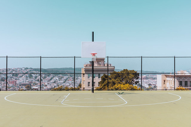 Ludwig Favre, ‘SFO Basketball’, ArtStar