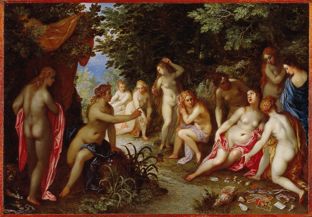 Jan Brueghel, the elder and Hendrick van Balen, ‘Diana and Callisto’, 1605, Blanton Museum of Art