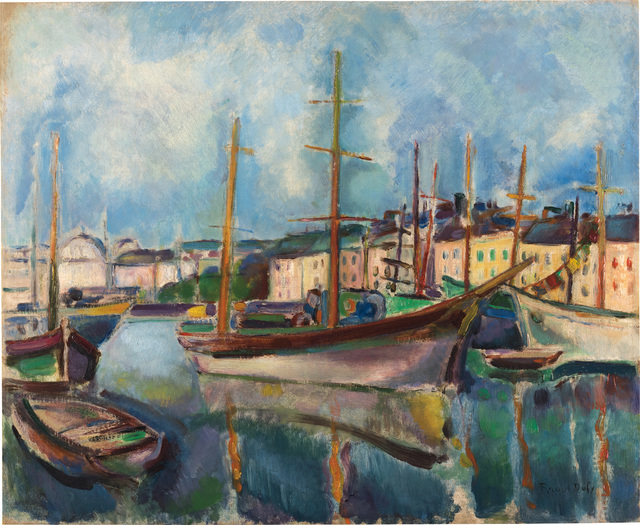 Raoul Dufy | Le port du Havre (1906) | Artsy
