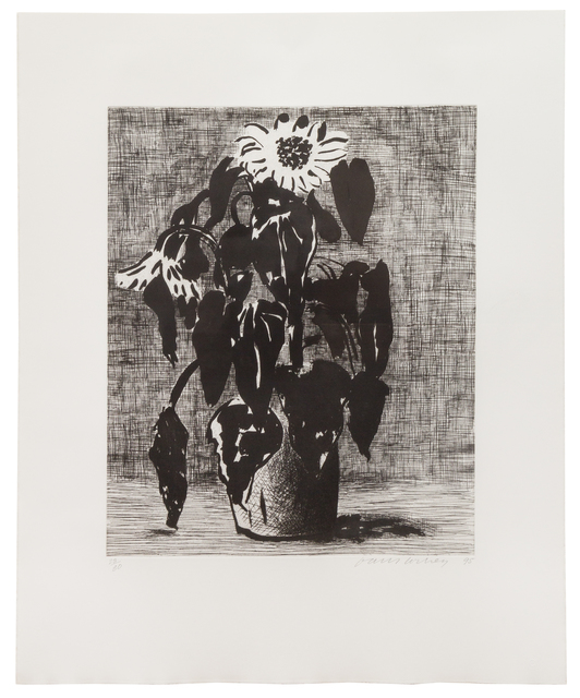 David Hockney, ‘Sunflowers I’, 1995, Hindman