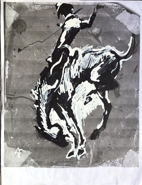 Richard Hambleton, ‘Horse and Rider’, Woodward Gallery