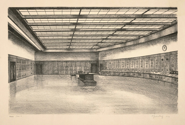 Carl Grossberg, ‘Warte (BEWAG, Berlin)’, 1930, Galerie Michael Hasenclever