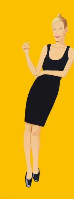 Alex Katz, ‘Black Dress Portfolio - Oona’, 2015, Gregg Shienbaum Fine Art